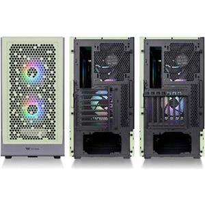 Kućište Thermaltake Ceres 300 TG ARGB, Light Green, Tempered Glass