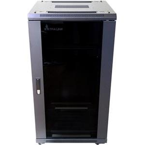 Extralink Floor Cabinet 22U, 600x800, Black