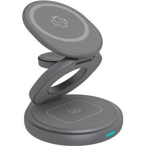 Icybox 3in1 wireless magnetic charger for phones and watches