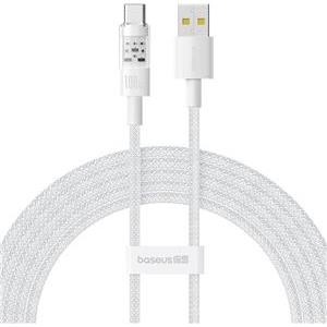 Baseus Gem USB A to USB C fast charging cable 2 m 100 W White