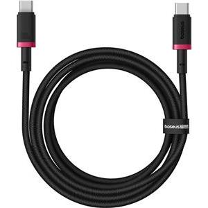 Baseus Dura Type C to Type C 100 W fast charging cable 2 m Black, Red