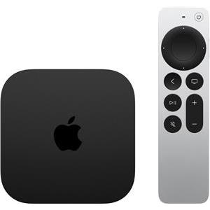 Apple TV 4K Black, Silver 4K Ultra HD 128 GB Wi-Fi Ethernet LAN