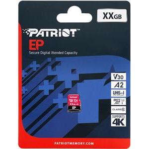 Patriot Memory EP A2 memory card 128 GB MicroSDXC V30 U3 Class 10 (PEF128GEP32MCX)