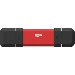 Silicon Power DS72 USB flash drive 500 GB USB Type-A / USB Type-C 3.2 Gen 2 (3.1 Gen 2) Red