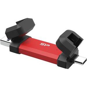 Silicon Power DS72 USB flash drive 1 TB USB Type-A / USB Type-C 3.2 Gen 2 (3.1 Gen 2) Red
