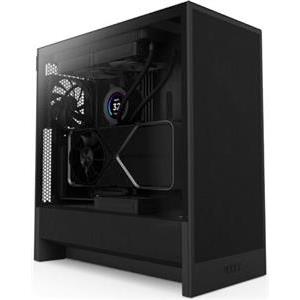Kućište H5 Flow (2024), Black, Tempered Glass, CC-H52FB-01