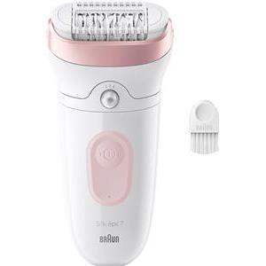 Epilator Braun Silk-épil 7-000, bijelo/roza