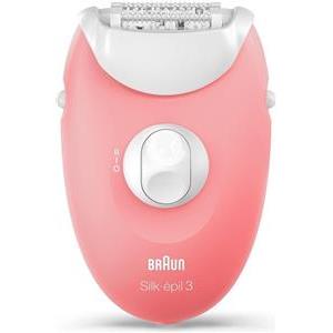 Epilator Braun Silk-épil 3-176, roza/bijeli