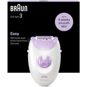 Epilator Braun Silk-épil 3-000, bijelo-lila