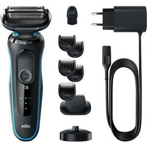 Električni brijaći aparat Braun Series 5 – 51-M4500cs, crno-plavi