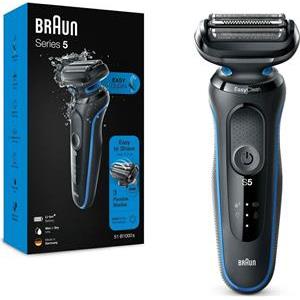 Električni brijaći aparat Braun Series 5 – 51-B1000s, crno-plavi