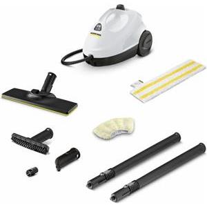 Parni čistač Kärcher SC 2 EasyFix, bijelo-crni, 1500 W, s podnim setom EasyFix, 1.512-600.0
