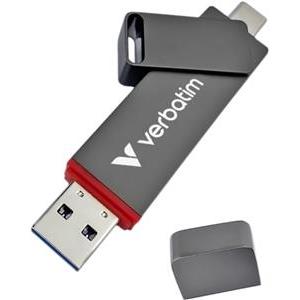 Verbatim Dual QuickStick 1TB, USB-C & USB-A, USB 3.2 Gen 1, 550/500 MB/s
