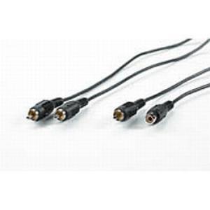 Chinch kabel, 2x chinch M / M, 5 m