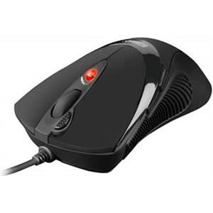 Miš Sharkoon FireGlider Black, laserski, 3600dpi, crni, USB