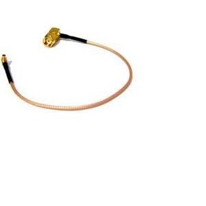 MaxLink MMCX-RSM90, pigtail 25cm RG316 MMCX - RSMA male 90 degree angle