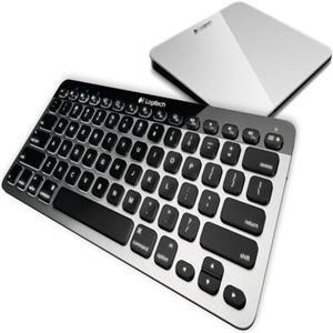 Tipkovnica Logitech Easy-Switch, bluetooth, za Apple, Mac, iPad, iPhone