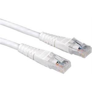 Kabel mrežni UTP, Cat. 6, 2m, CCA, 24AWG, Savitljivi, Bijeli