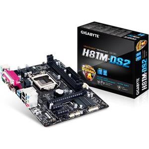 Matična ploča GIGABYTE GA-H81M-DS2V, Intel H81, DDR3, zvuk, S-ATA, G-LAN, USB 3.0, D-SUB, DVI, mATX, s. 1150