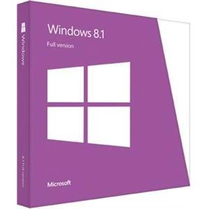 Operativni sustav Microsoft Windows 8.1 Engl 64-bit, OEM, WN7-00614