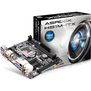 Matična ploča ASRock H81M-ITX, s1150, mini-ITX