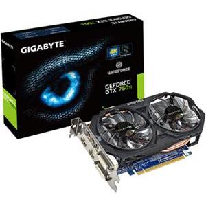 Grafička kartica NVIDIA Gigabyte GeForce GTX750 Ti OC, 2GB GDDR5