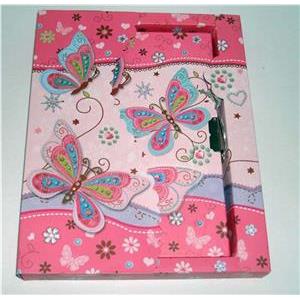 Dnevnik s ključićem u kutiji leptir