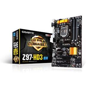 Matična ploča Gigabyte GA-Z97-HD3 Main Board Desktop Z97 (S1150, DDR3, VGA/HDMI/DVI, USB3.0/USB2.0, RAID, LAN, SATAIII) ATX Retail