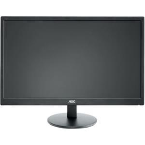 Monitor 23.6'' AOC E2470SWDA, FHD, 5ms, 250cd/m2, 20.000.000:1, D-Sub, DVI, crni