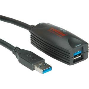 Roline VALUE USB3.0 aktivni produžni kabel sa ponvaljačem, 5.0m, 12.04.1096