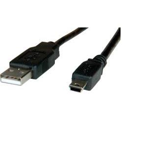 Roline USB2.0 kabel, TIP A(M) na Mini USB 5-pin(M), 1.8m, 11.02.8719