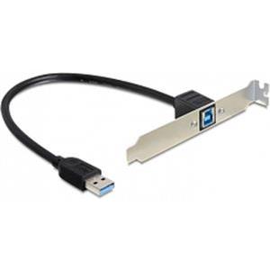 Bracket DELOCK, interni USB 3.0-A (M) na USB 3.0-B (Ž)