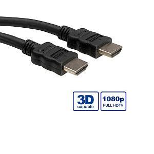 Roline HDMI kabel sa mrežom, HDMI M - HDMI M, 5.0m, 11.04.5545