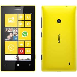 Mobitel NOKIA Lumia 520, 4.0'' multitouch IPS, Qualcomm Snapdragon dual core S4, 512MB RAM, 8GB Flash, microSD, Wi-Fi, BT, kamera, Windows Phone 8, žuti
