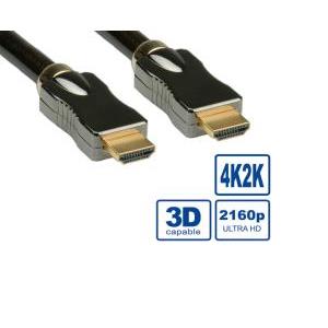Roline HDMI Ultra kabel sa mrežom, HDMI M - HDMI M, 5.0m, 11.04.5683
