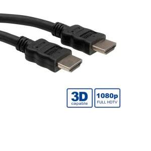 Roline HDMI kabel sa mrežom, HDMI M - HDMI M, 10m, 11.04.5547