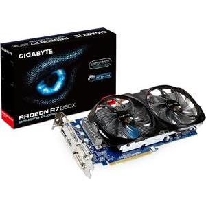 Gigabyte ATI Radeon R7 260X 2GB GDDR5/128-bit, PCI-e 3.0, D-Sub/Dual-link DVI-I(D)/HDMI/DP (GV-R726XWF2-2GD)