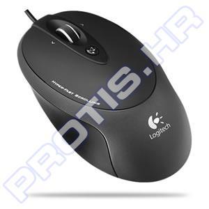 Miš Logitech RX1500 Hyper Scroll Corded Laser Mouse crni USB