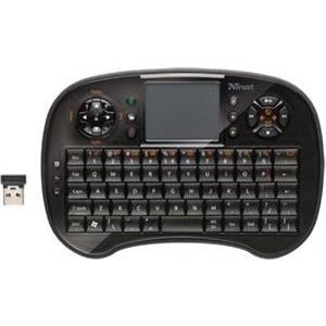 Tipkovnica TRUST Tocamy, US layout, bežična, touchpad, za PC / Smart TV / PS / XboX
