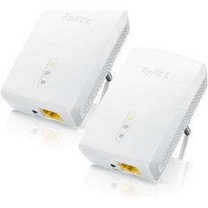 Powerline adapter ZYXEL PLA5405kit, 1200Mbps, G-LAN, dodatna utičnica, zidni