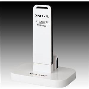 TP-Link TL-WN821NC, 300Mbps Wireless N USB Adapter, MIMO technology, USB Cradle