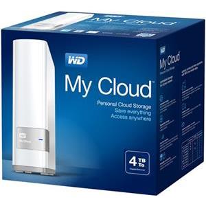 HDD eksterni 4000.0 GB, WESTERN DIGITAL, My Cloud WDBCTL0040HWT, NAS, LAN, USB 3.0, 3.5'', bijeli