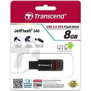 USB memorija 8 GB Transcend JetFlash JF340, OTG USB 2.0, TS8GJF340