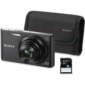 Digitalni fotoaparat Sony Cyber-Shot DSC-W830B Black + SD 8GB+ torbica