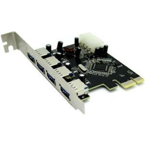 Kontroler PCI-E, ASONIC, USB 3.0, 4 porta