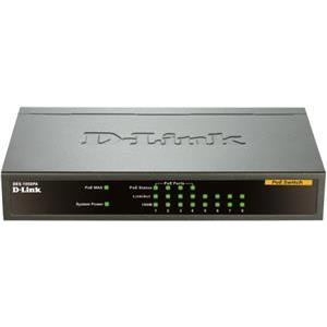 D-Link DES-1008PA 8-Port Fast Ethernet PoE Desktop Switch 