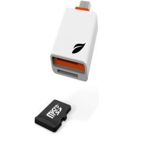 Čitač memorijskih kartica LEEF, Micro SD/SDHC/SDXC, USB