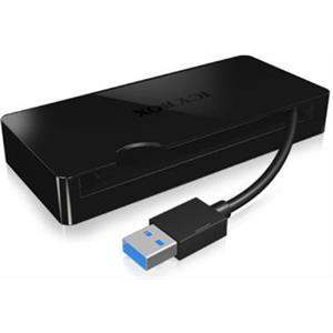 Port Replikator ICY BOX IB-DK401, USB 3.0, VGA , HDMI, G-LAN