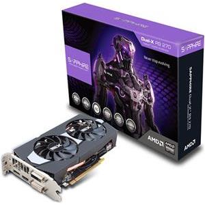 Grafička kartica Sapphire AMD Radeon R9 270X 2G GDDR5 PCI-E DVI-I / DVI-D / HDMI / DP DUAL-X WITH BOOST & OC VERSION, 1020MHz (1070MHz) / 1400MHz, 256-bit