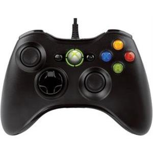 Gamepad Microsoft XBOX 360 for Windows, za PC, 52A-00005, USB, žičani, crni